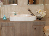 Kit lavabo WiCi Concept adaptable sur WC, intégration en meuble - Monsieur C (06)